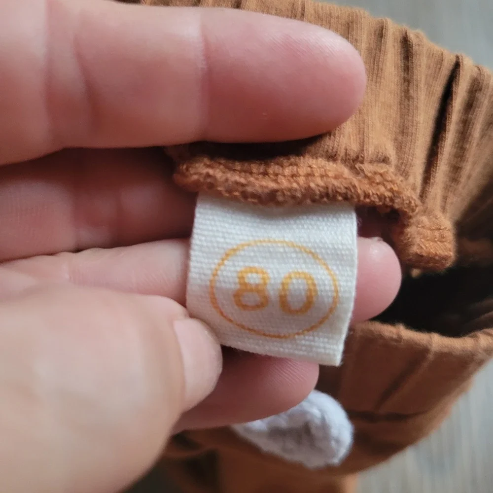Boutique Shorts Unisex Kids 80 Ginger Harem Boho Minimalist Elastic Waist